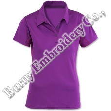 Ladies Polyester Cotton T-Shirts Polo Shirts
